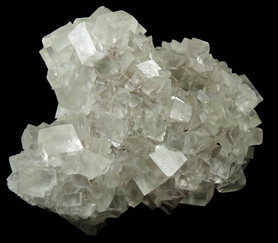 Calcite with minor Duftite inclusions from Tsumeb Mine, Otavi-Bergland District, Oshikoto, Namibia (Type Locality for Duftite)