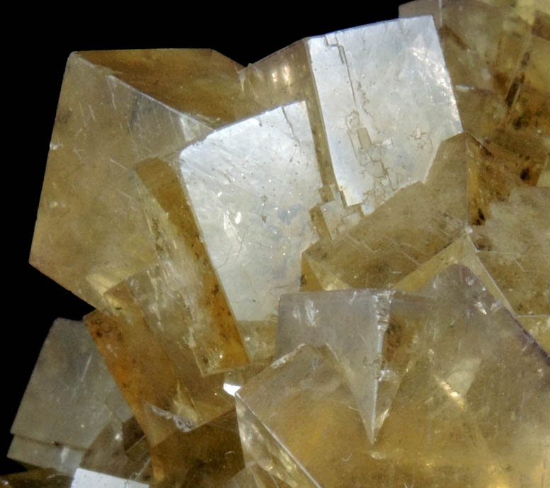 Fluorite with Chalcopyrite inclusions from Hilton Mine, Scordale, Middle Level, 4 km NE of Hilton, Cumbria, England