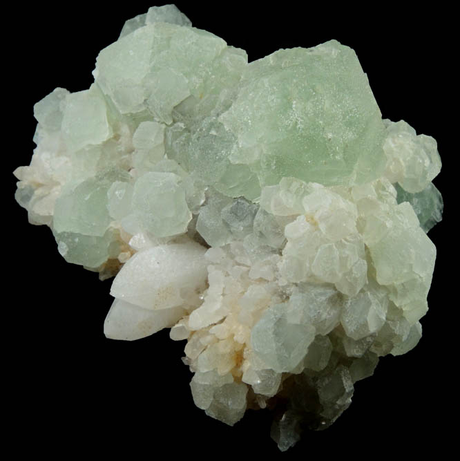 Fluorite and Quartz from Hardy Mine, Oatman District, Mohave County, Arizona