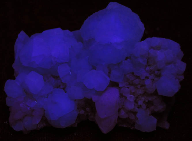 Fluorite and Quartz from Hardy Mine, Oatman District, Mohave County, Arizona