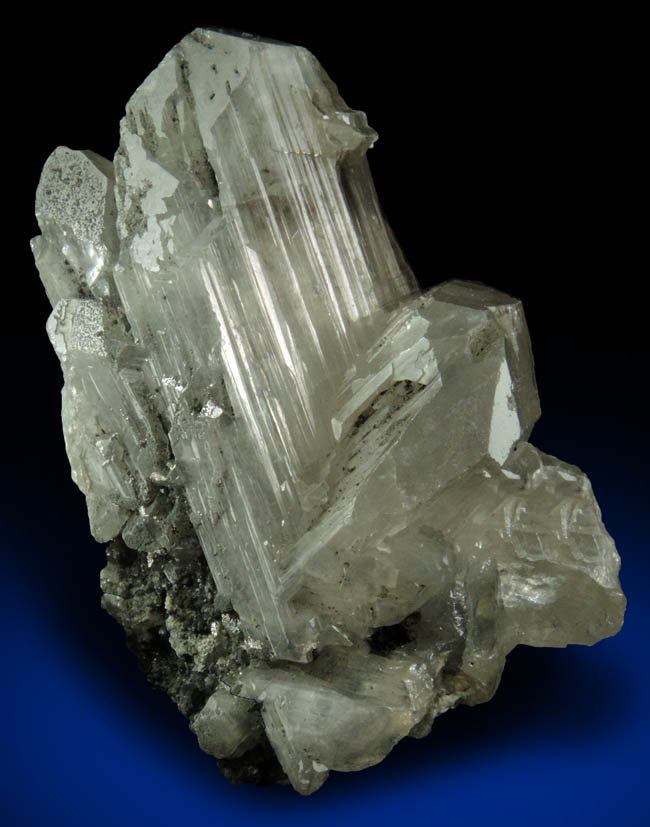 Cerussite twinned crystals from Tsumeb Mine, Otavi-Bergland District, Oshikoto, Namibia