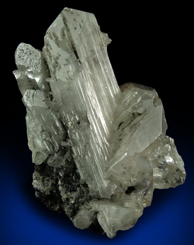 Cerussite twinned crystals from Tsumeb Mine, Otavi-Bergland District, Oshikoto, Namibia