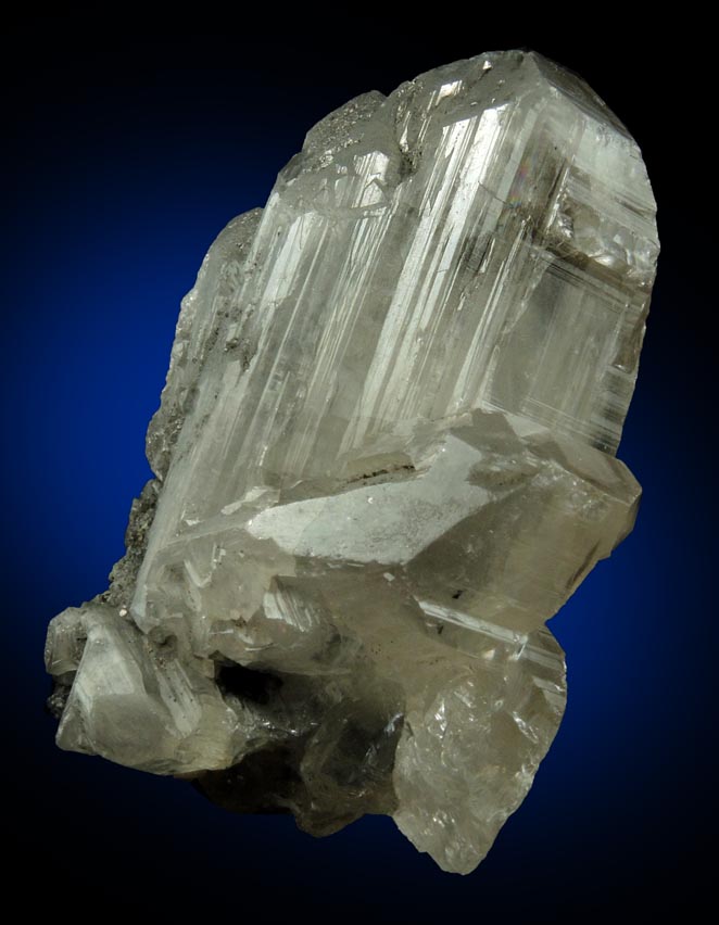 Cerussite twinned crystals from Tsumeb Mine, Otavi-Bergland District, Oshikoto, Namibia