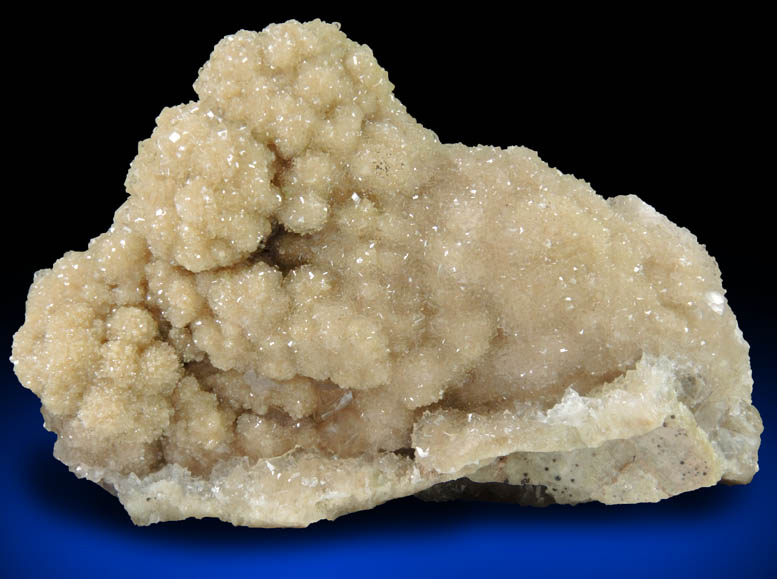 Calcite over Mimetite from Santa Eulalia District, Aquiles Serdn, Chihuahua, Mexico