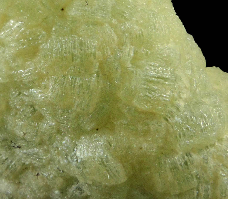 Prehnite pseudomorphs after Anhydrite from Lane's Quarry, Westfield, Hampden County, Massachusetts