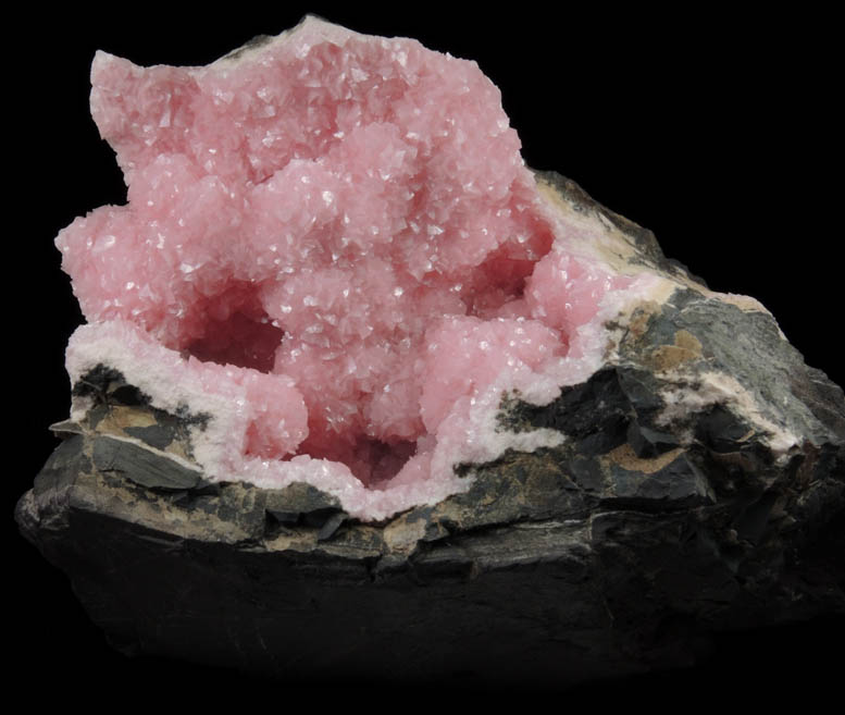 Rhodochrosite from N'Chwaning II Mine, Kalahari Manganese Field, Northern Cape Province, South Africa