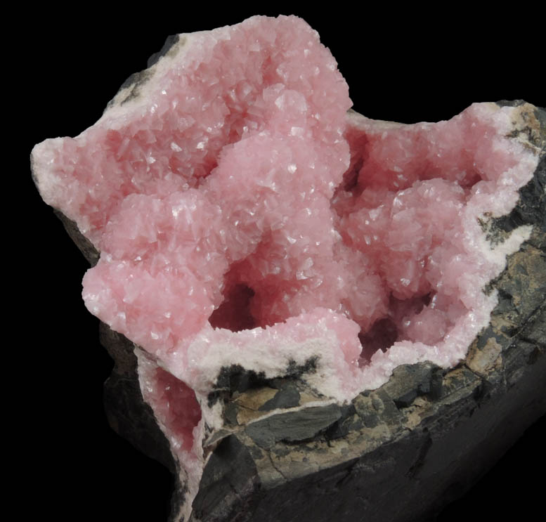 Rhodochrosite from N'Chwaning II Mine, Kalahari Manganese Field, Northern Cape Province, South Africa