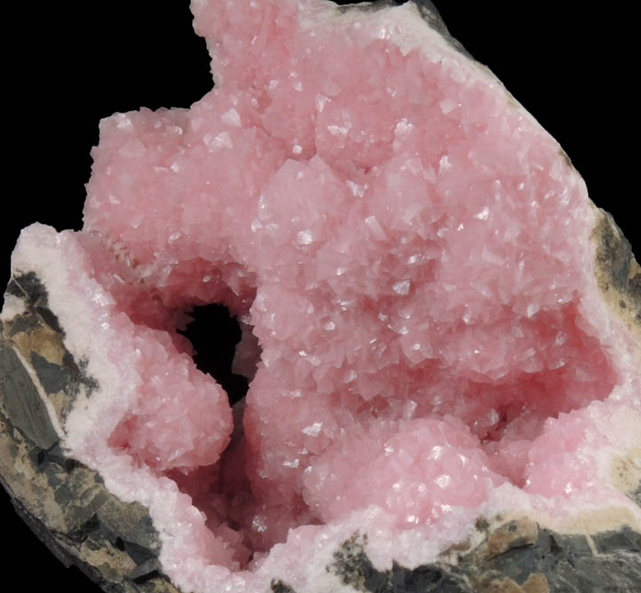 Rhodochrosite from N'Chwaning II Mine, Kalahari Manganese Field, Northern Cape Province, South Africa