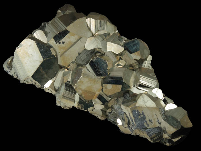 Pyrite from Huanzala Mine, Huallanca District, Huanuco Department, Peru