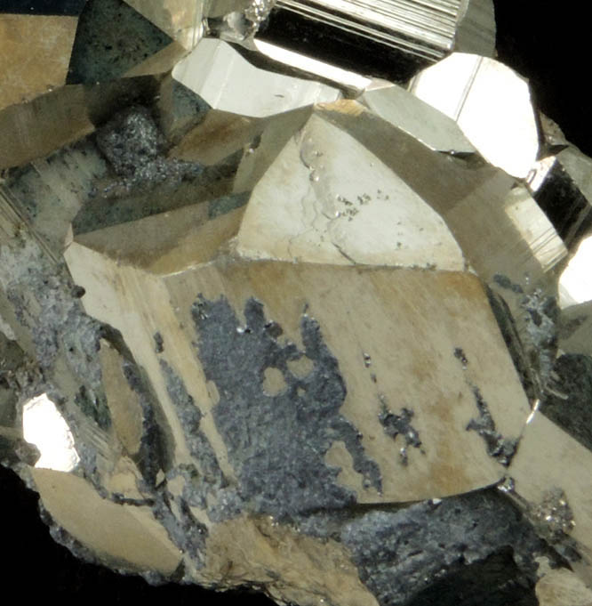 Pyrite from Huanzala Mine, Huallanca District, Huanuco Department, Peru