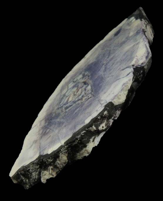 Opalized Fluorite var. Tiffany Stone (1 of 3 from same nodule) from Brush Wellman Mine, Spor Mountain, Thomas Range, Juab County, Utah