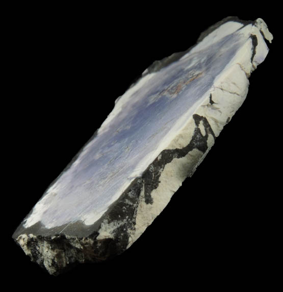 Opalized Fluorite var. Tiffany Stone (3 of 3 from same nodule) from Brush Wellman Mine, Spor Mountain, Thomas Range, Juab County, Utah