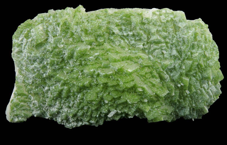 Duftite on Calcite from Tsumeb Mine, Otavi-Bergland District, Oshikoto, Namibia (Type Locality for Duftite)