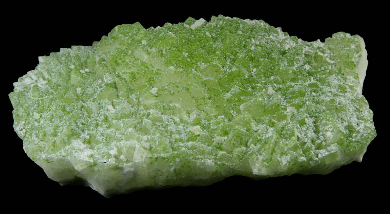 Duftite on Calcite from Tsumeb Mine, Otavi-Bergland District, Oshikoto, Namibia (Type Locality for Duftite)