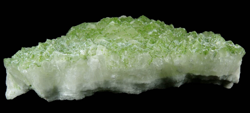 Duftite on Calcite from Tsumeb Mine, Otavi-Bergland District, Oshikoto, Namibia (Type Locality for Duftite)