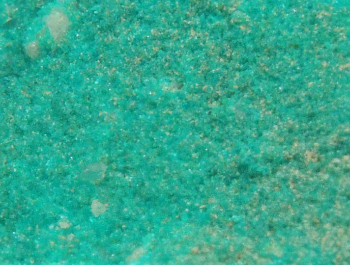 Dioptase over Calcite from Christmas Mine, Banner District, Gila County, Arizona