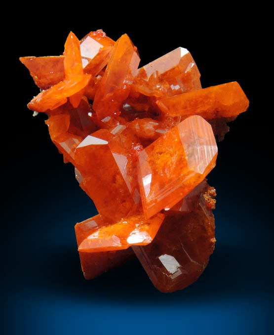 Wulfenite from Red Cloud Mine, Silver District, La Paz County, Arizona