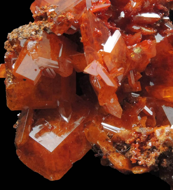 Wulfenite from Red Cloud Mine, Silver District, La Paz County, Arizona