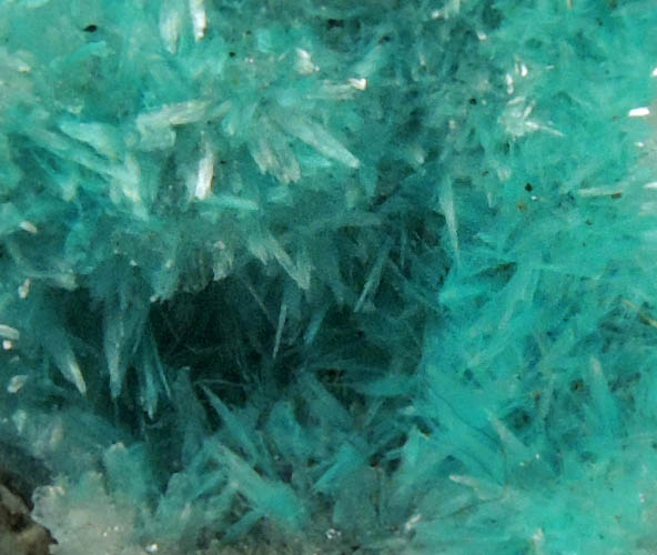 Aurichalcite on Hemimorphite from 79 Mine, Banner District, near Hayden, Gila County, Arizona