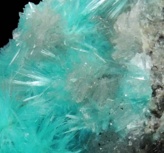 Aurichalcite and Hemimorphite from 79 Mine, Banner District, near Hayden, Gila County, Arizona