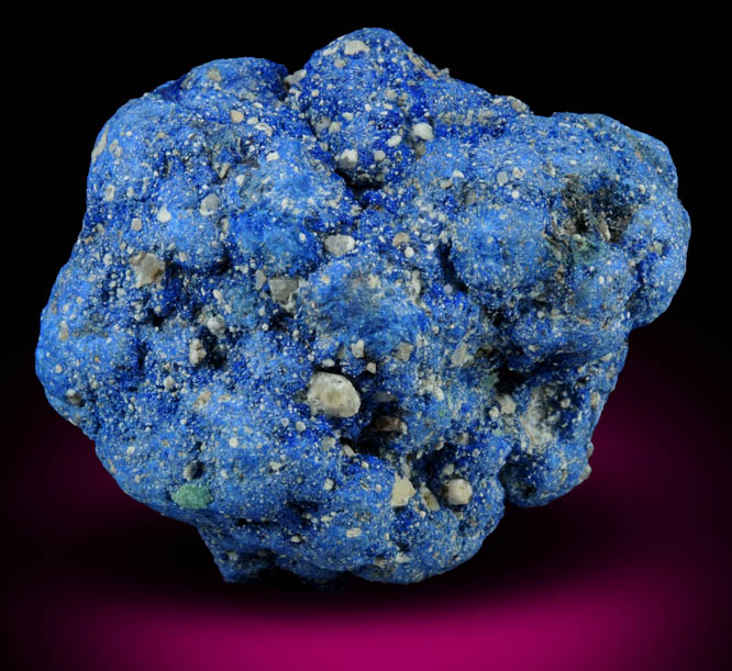 Azurite nodule from Blueball Mine, Globe-Miami District, Gila County, Arizona