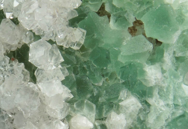 Fluorite with Quartz from Nancy Hanks Mine, Unaweep Canyon, Mesa County, Colorado