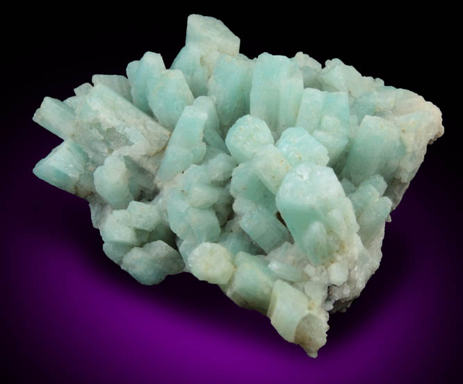 Microcline var. Amazonite from Bear Creek, Pike's Peak Batholith, El Paso County, Colorado