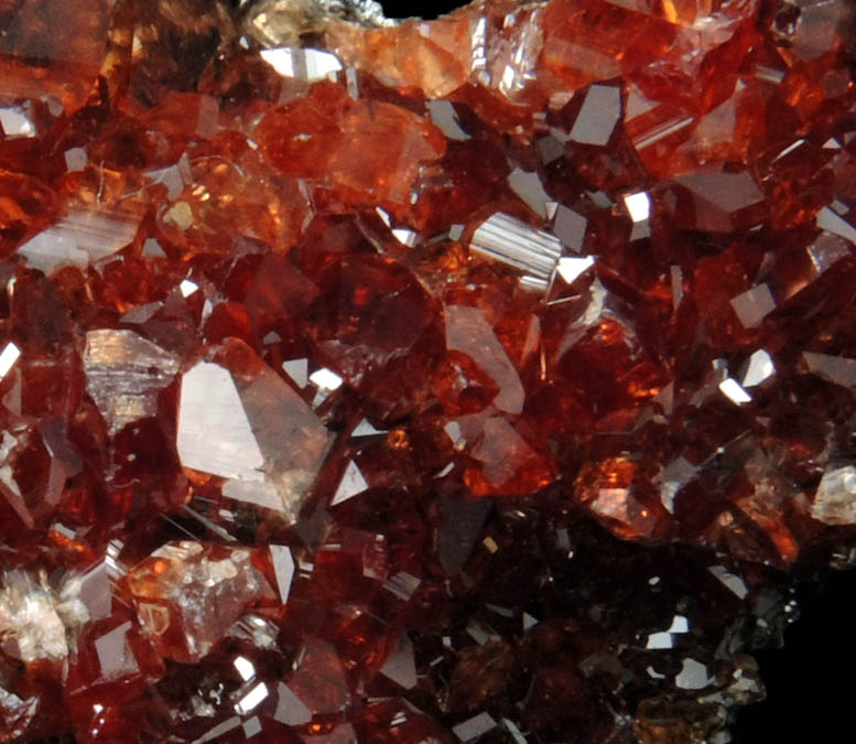 Rhodochrosite from N'Chwaning Mine, Kalahari Manganese Field, Northern Cape Province, South Africa