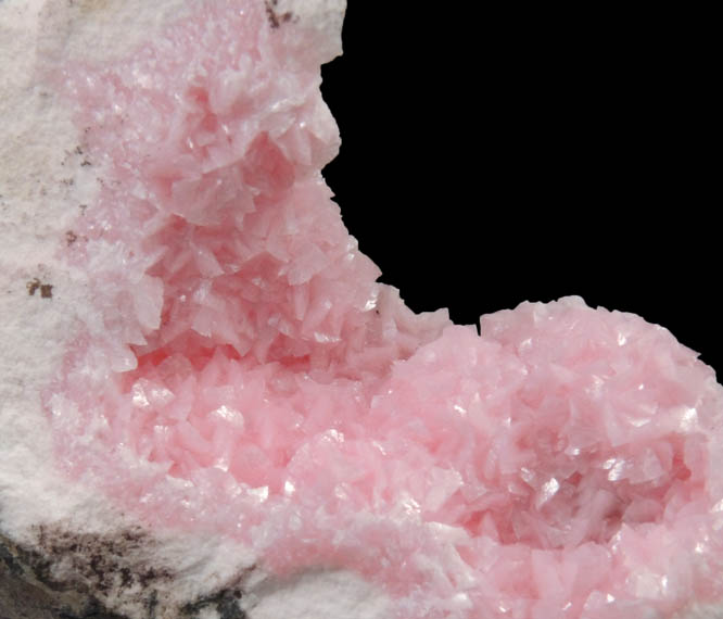 Rhodochrosite from N'Chwaning II Mine, Kalahari Manganese Field, Northern Cape Province, South Africa