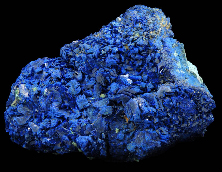 Azurite on Malachite from Blue Jay Claim, La Sal, San Juan County, Utah