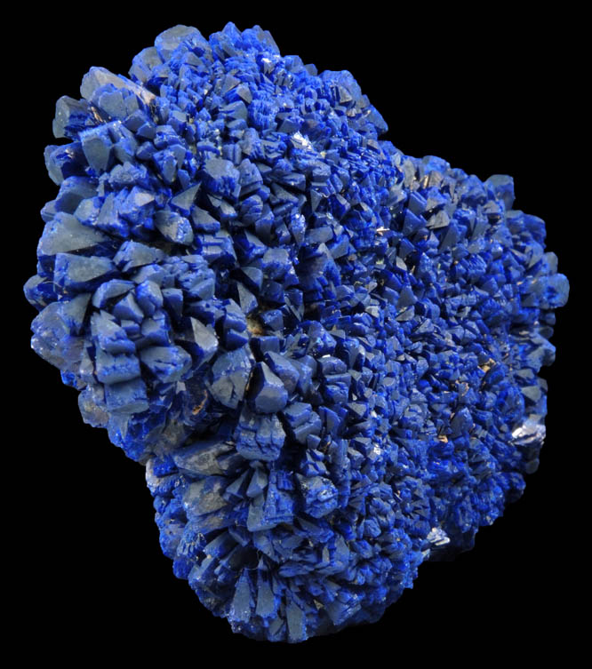 Azurite nodule from Blue Jay Claim, La Sal, San Juan County, Utah