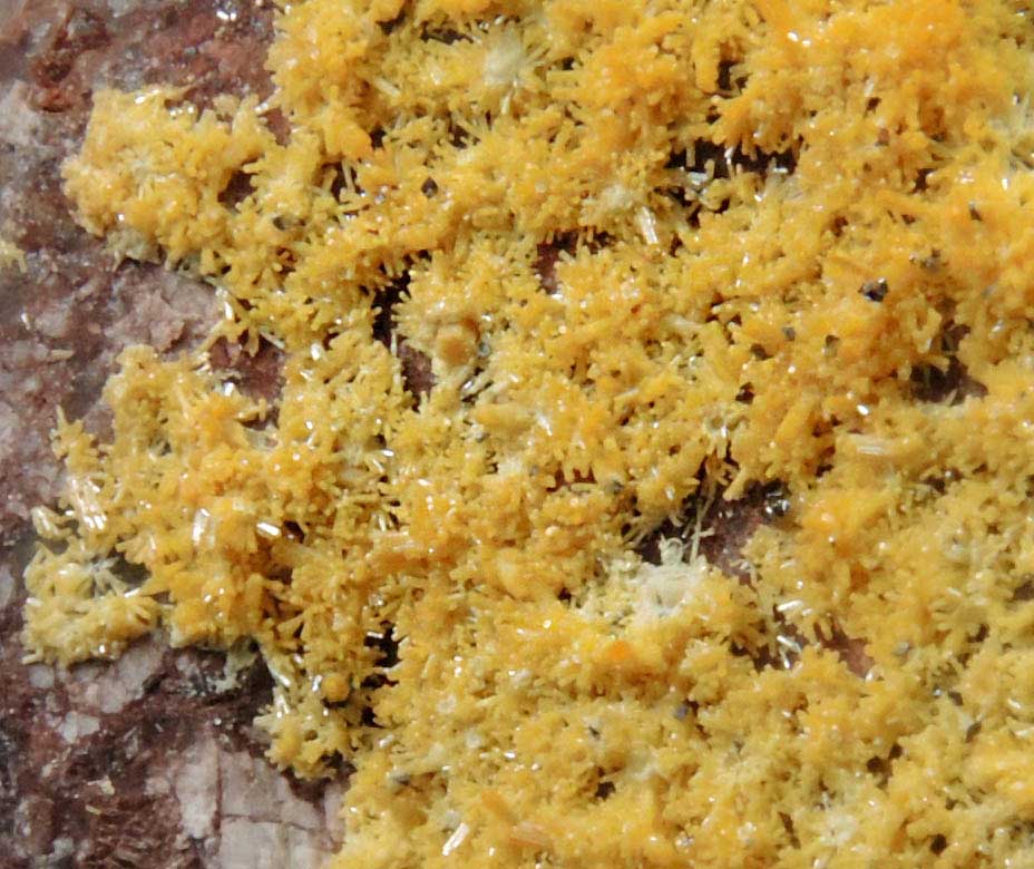 Vanadinite from Ford Mine, Mammoth District, Pinal County, Arizona