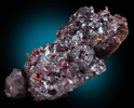 Cuprite with native Copper from Musonoi Mine, Kolwezi District, Katanga Copperbelt, Lualaba Province, Democratic Republic of the Congo