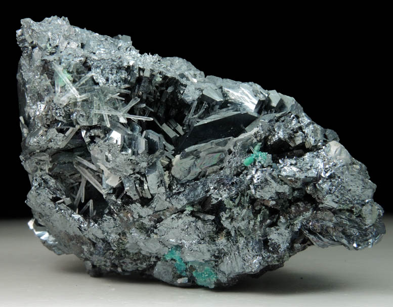 Hematite with Chrysocolla and Quartz from BCC Claim #3, near Bouse, Buckskin Mountains, La Paz County, Arizona