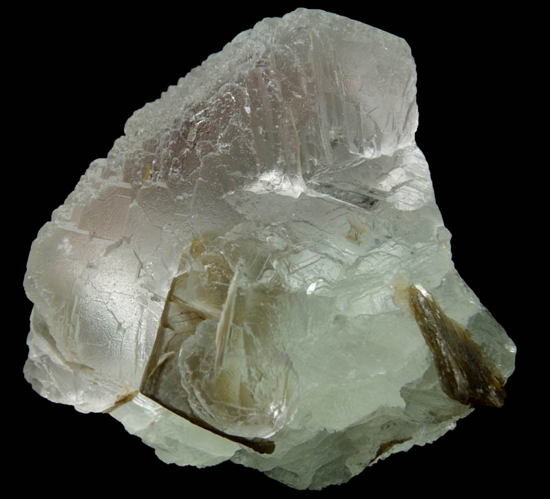 Fluorite with minor Muscovite from Chumar Bakhoor, Nagar, Gilgit-Baltistan, Pakistan