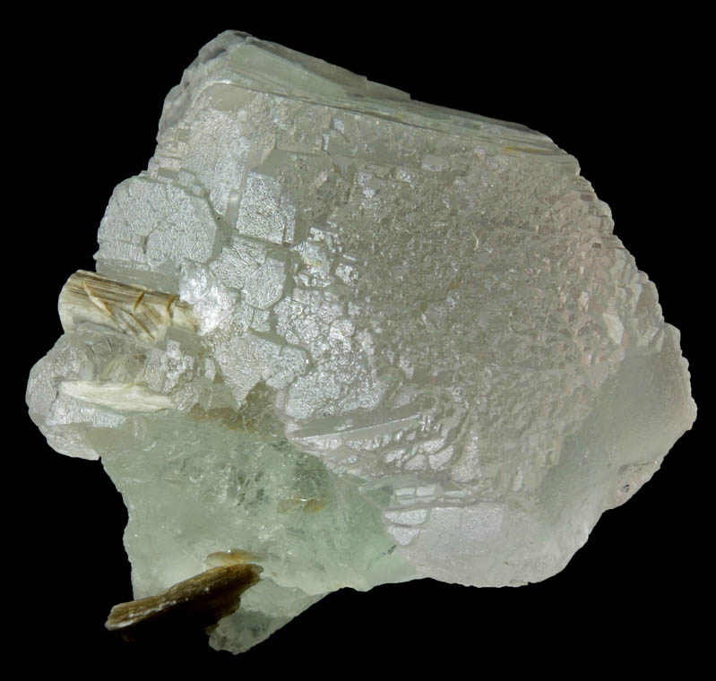 Fluorite with minor Muscovite from Chumar Bakhoor, Nagar, Gilgit-Baltistan, Pakistan