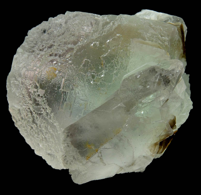 Fluorite with minor Muscovite from Chumar Bakhoor, Nagar, Gilgit-Baltistan, Pakistan