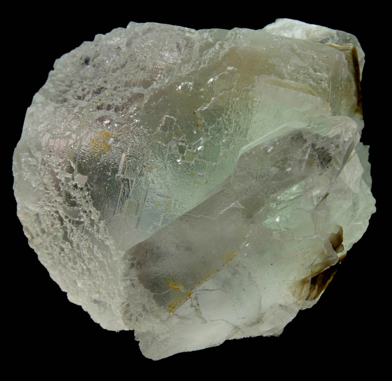 Fluorite with minor Muscovite from Chumar Bakhoor, Nagar, Gilgit-Baltistan, Pakistan