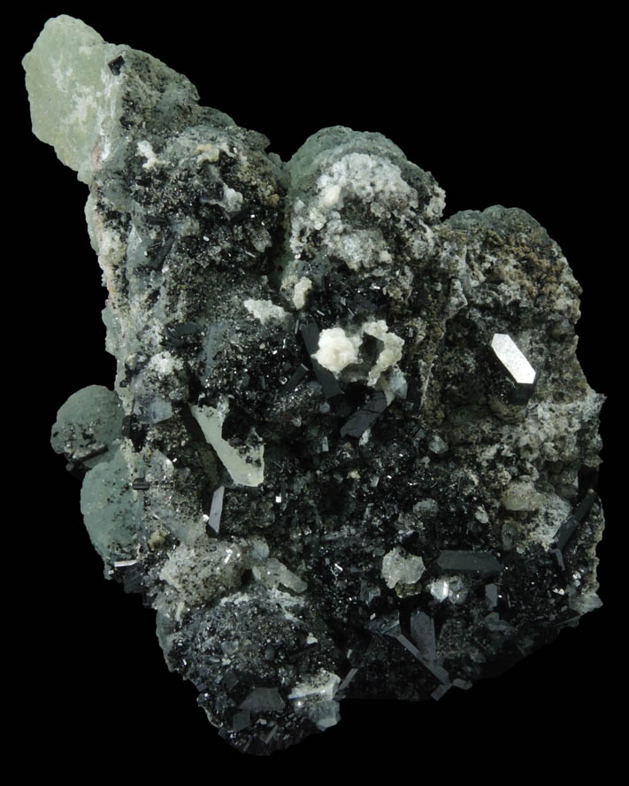 Prehnite with Epidote and Quartz from Bendoukou, Sandare District, Kayes Region, Mali