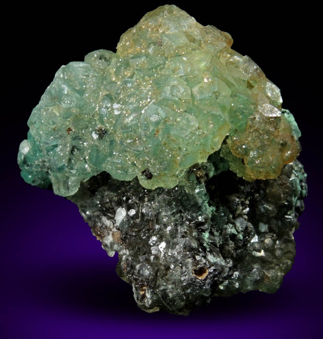 Willemite with Aurichalcite from Tsumeb Mine, Otavi-Bergland District, Oshikoto, Namibia