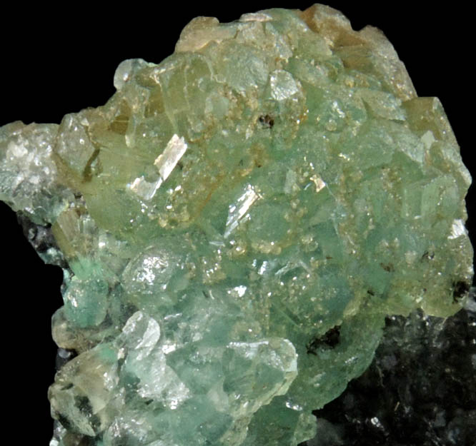 Willemite with Aurichalcite from Tsumeb Mine, Otavi-Bergland District, Oshikoto, Namibia