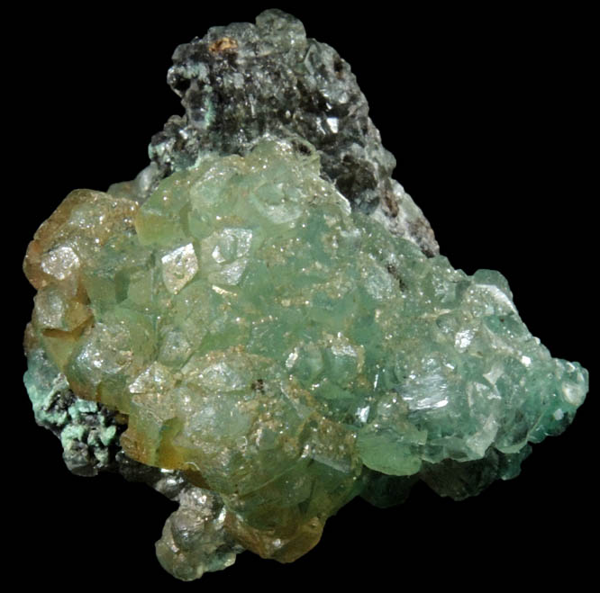 Willemite with Aurichalcite from Tsumeb Mine, Otavi-Bergland District, Oshikoto, Namibia
