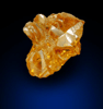 Diamond (1.35 carat cluster of fancy intense brownish-yellow cavernous uncut diamonds) from Mbuji-Mayi, 300 km east of Tshikapa, Democratic Republic of the Congo