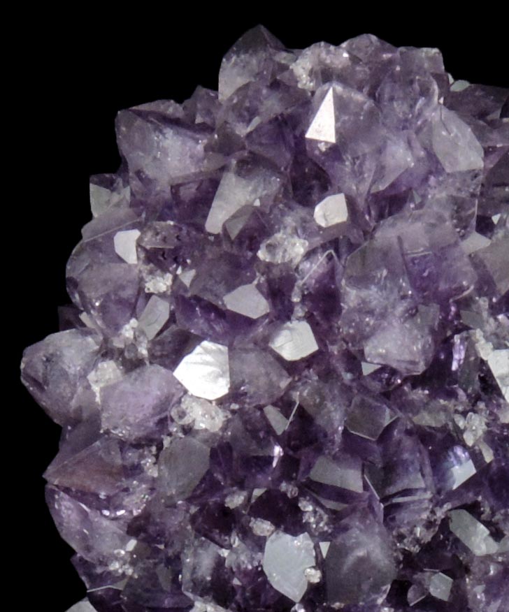 Quartz var. Amethyst Quartz with stalactitic formation from Alto Uruguai, Rio Grande do Sul, Brazil