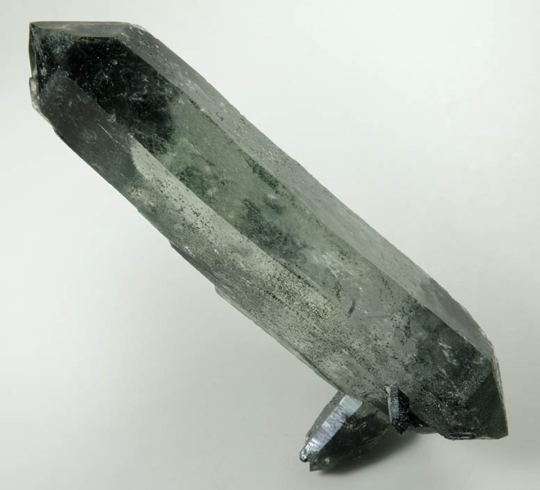 Quartz with Chlorite inclusions (phantom-growth zoning) from Mont Blanc, Chamonix, Haute-Savoie, France