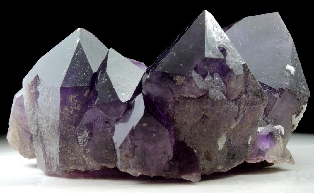 Quartz var. Amethyst Quartz from Lavra Montezuma, Fazenda Tbua, Vitria da Conquista, Bahia, Brazil