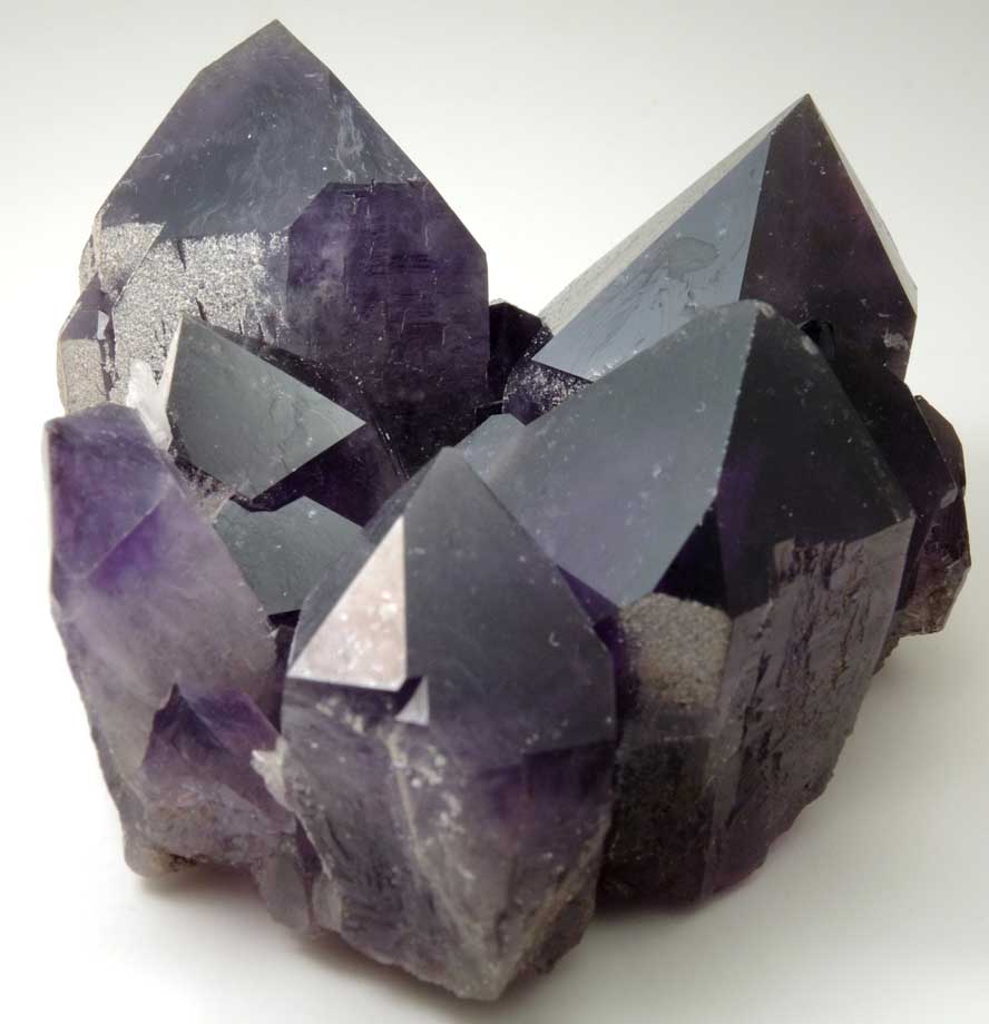 Quartz var. Amethyst Quartz from Lavra Montezuma, Fazenda Tbua, Vitria da Conquista, Bahia, Brazil