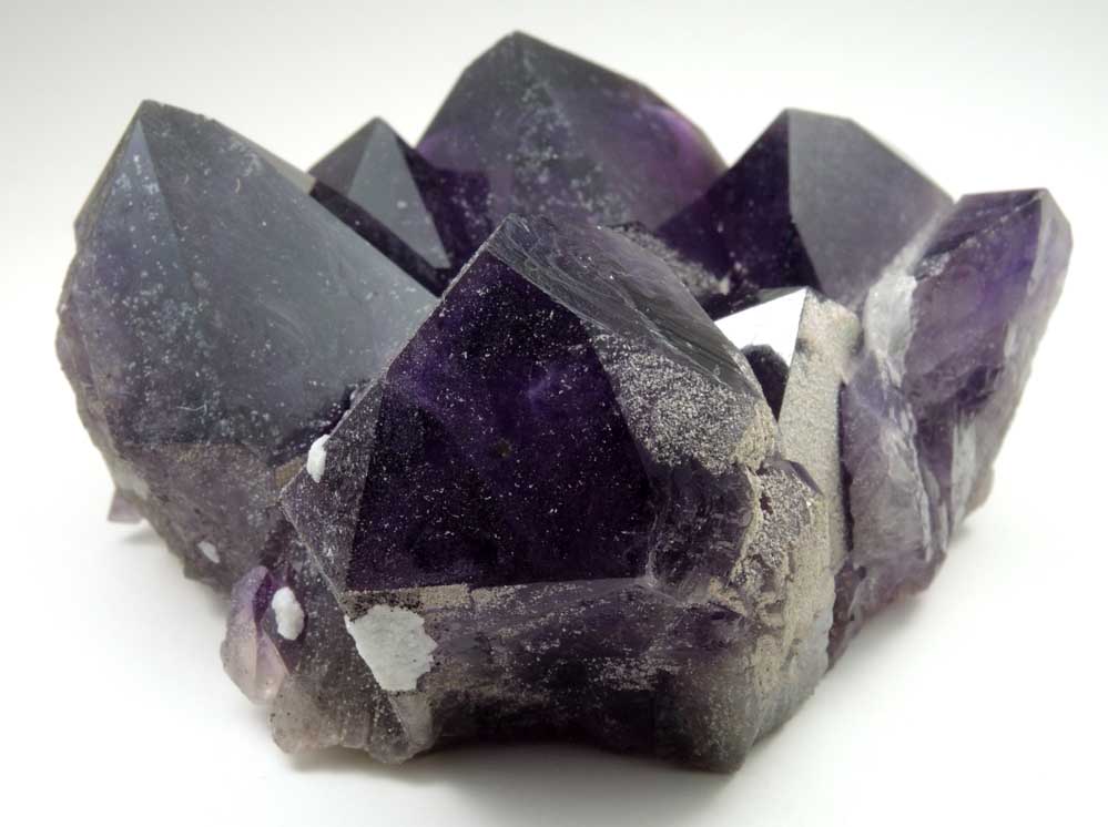 Quartz var. Amethyst Quartz from Lavra Montezuma, Fazenda Tbua, Vitria da Conquista, Bahia, Brazil