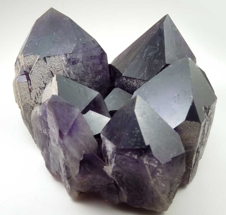 Quartz var. Amethyst Quartz from Lavra Montezuma, Fazenda Tbua, Vitria da Conquista, Bahia, Brazil