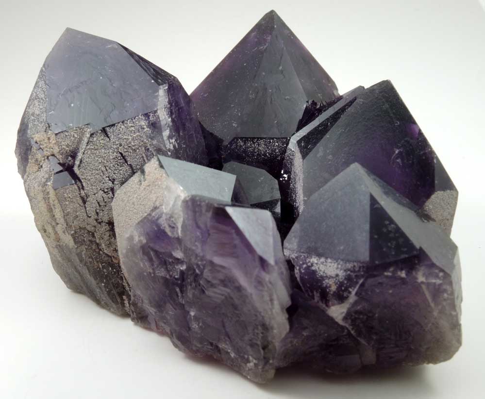 Quartz var. Amethyst Quartz from Lavra Montezuma, Fazenda Tbua, Vitria da Conquista, Bahia, Brazil